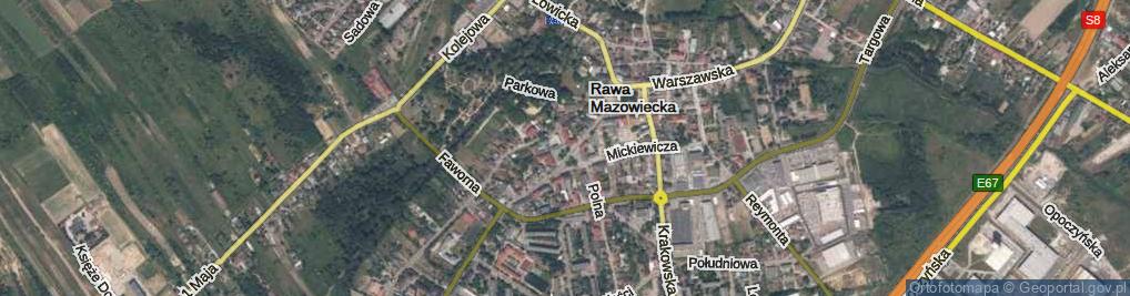 Zdjęcie satelitarne Plac Wolności pl.